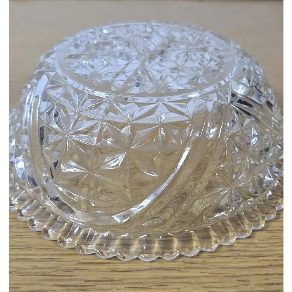 Vintage Anchor Hocking Star of David 8